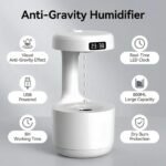 Anti-Gravity Water Drop Humidifier with Clock thumbnail