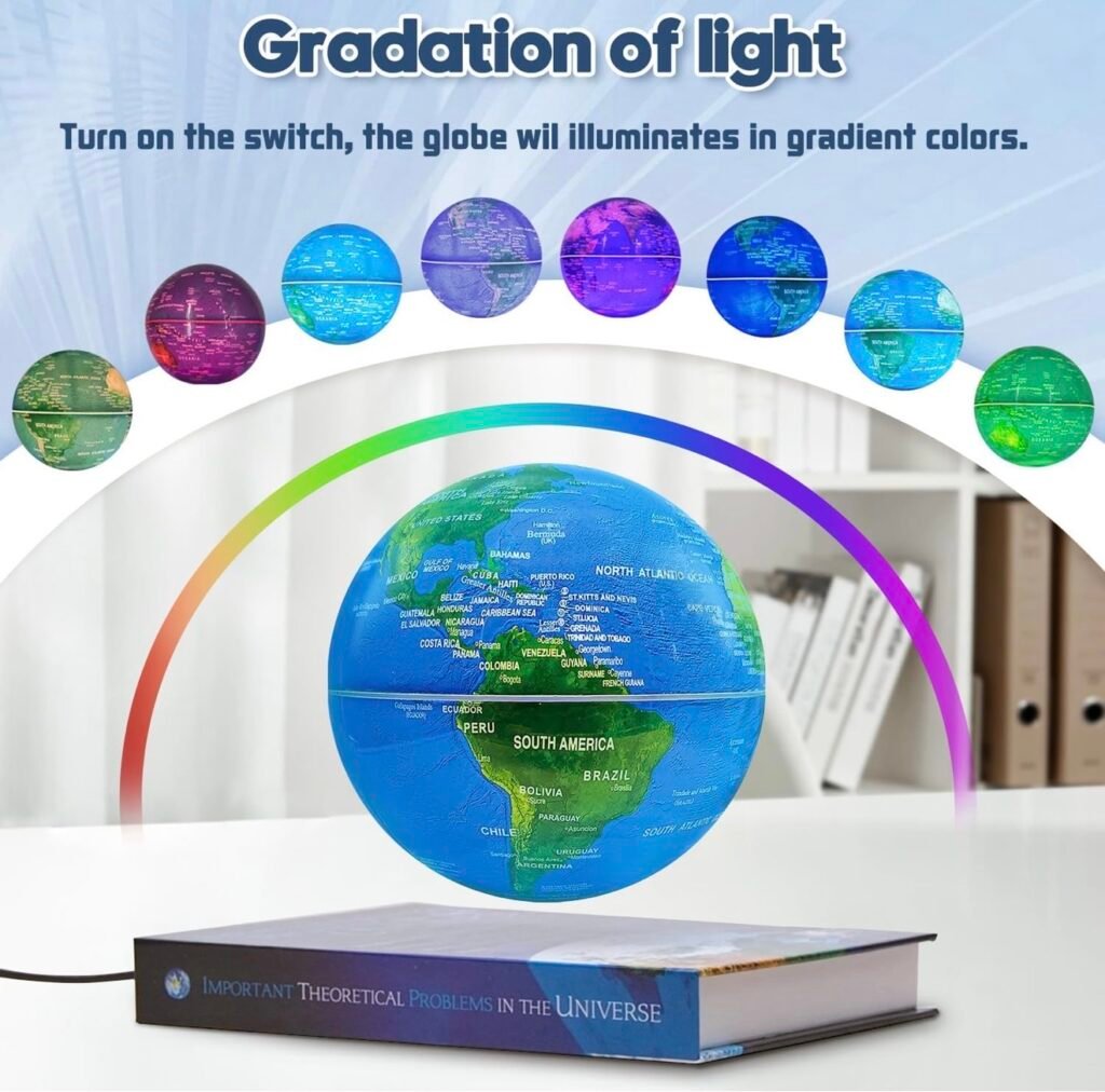 JAKMARO Levitating Magnetic Globe – Floating World Experience
