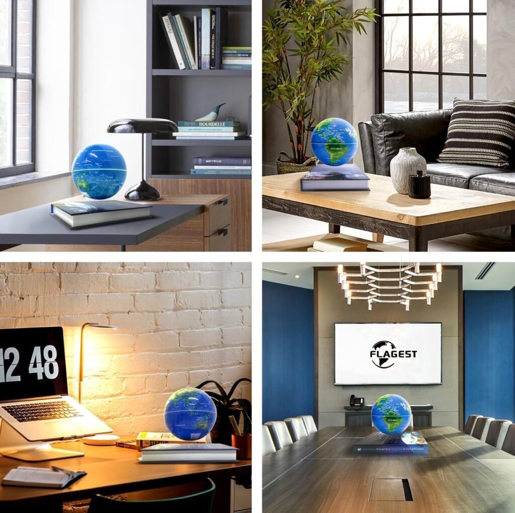 JAKMARO Levitating Magnetic Globe – Floating World Experience